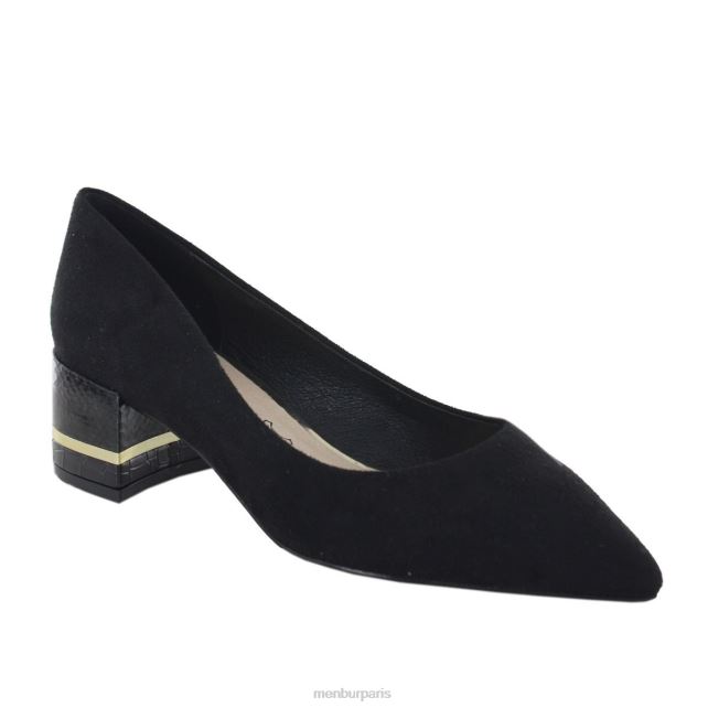 Menbur femmes sorgono DVZ862111 talons moyens et bas noir
