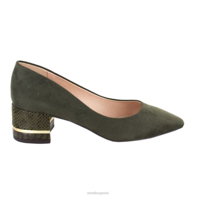 Menbur femmes sorgono DVZ862149 talons moyens et bas brun