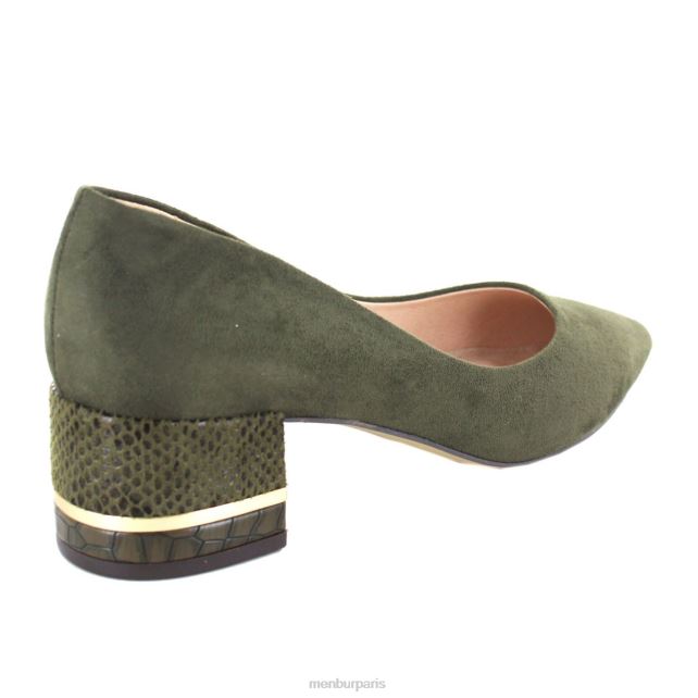 Menbur femmes sorgono DVZ862149 talons moyens et bas brun