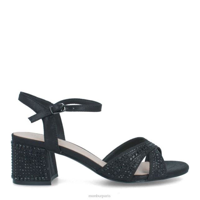 Menbur femmes sorisolo DVZ862115 talons moyens et bas noir