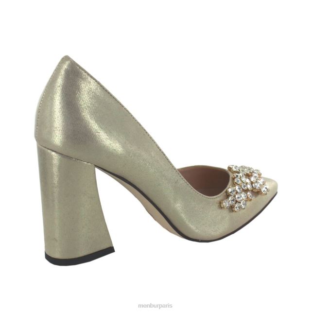 Menbur femmes soutenant DVZ862124 talons moyens et bas or