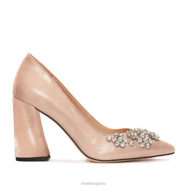 Menbur femmes soutenant DVZ862177 talons moyens et bas maquillage rose