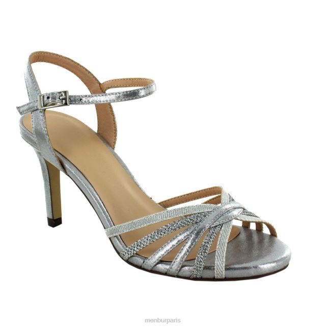 Menbur femmes spasu DVZ861823 talons moyens et bas argent