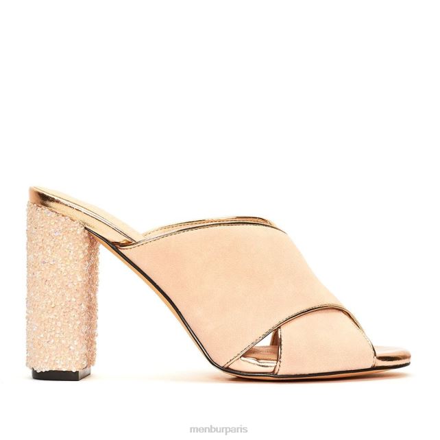 Menbur femmes spianer DVZ861905 talons moyens et bas beige