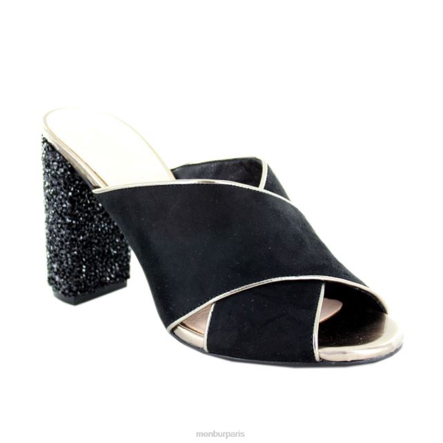 Menbur femmes spianer DVZ861945 talons moyens et bas noir