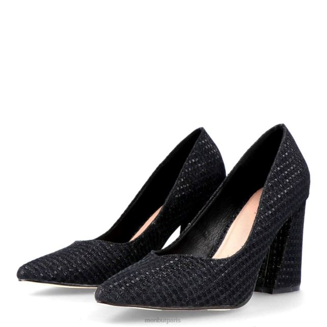 Menbur femmes spinoso DVZ862121 talons moyens et bas noir
