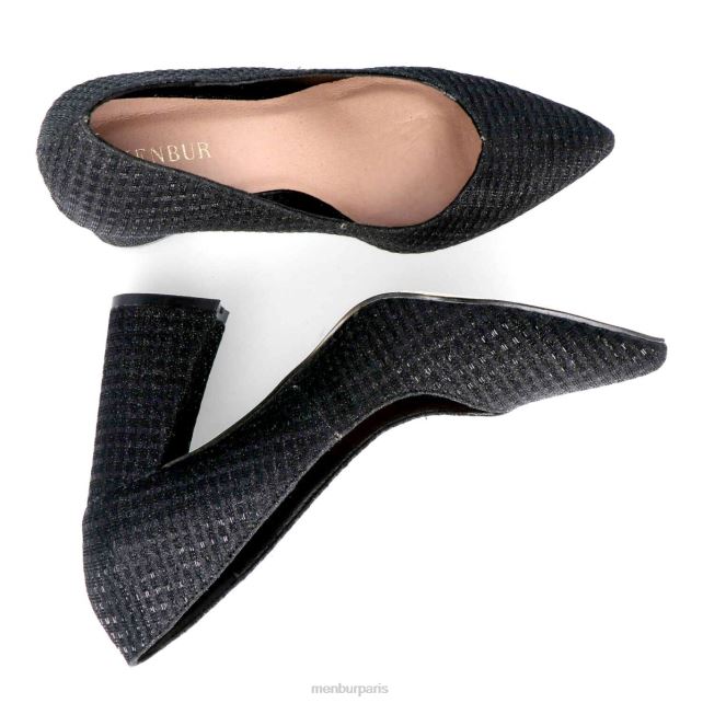 Menbur femmes spinoso DVZ862121 talons moyens et bas noir