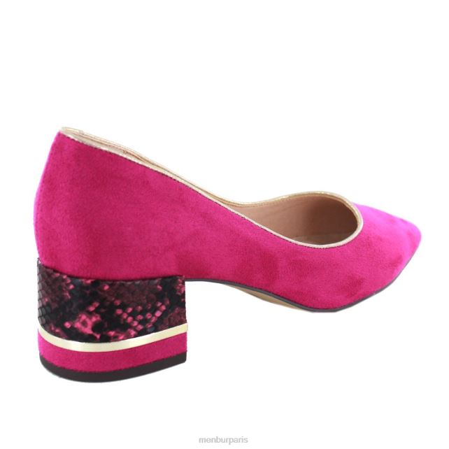 Menbur femmes stable DVZ862168 talons moyens et bas violet