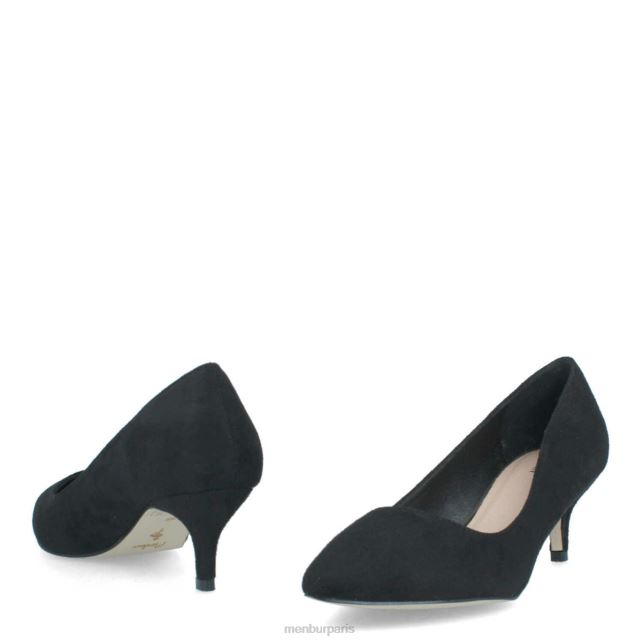 Menbur femmes stelvio DVZ861936 talons moyens et bas noir