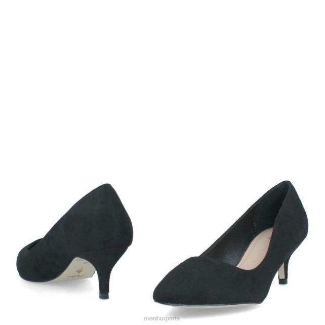 Menbur femmes stelvio DVZ861936 talons moyens et bas noir