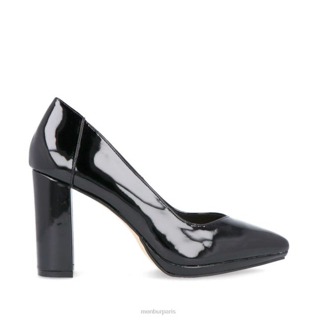 Menbur femmes style DVZ861902 talons moyens et bas noir