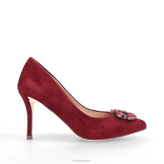 Menbur femmes tadasuni DVZ862181 talons moyens et bas rouge