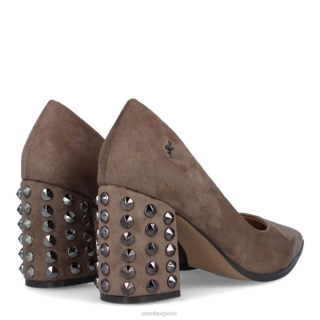 Menbur femmes talavorno DVZ862187 talons moyens et bas brun