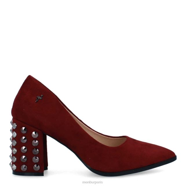 Menbur femmes talavorno DVZ862188 talons moyens et bas rouge