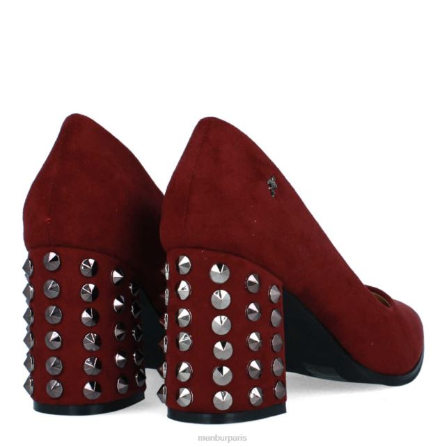 Menbur femmes talavorno DVZ862188 talons moyens et bas rouge