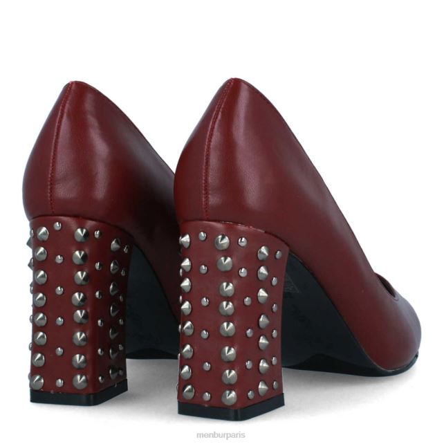 Menbur femmes tamponner DVZ862190 talons moyens et bas rouge