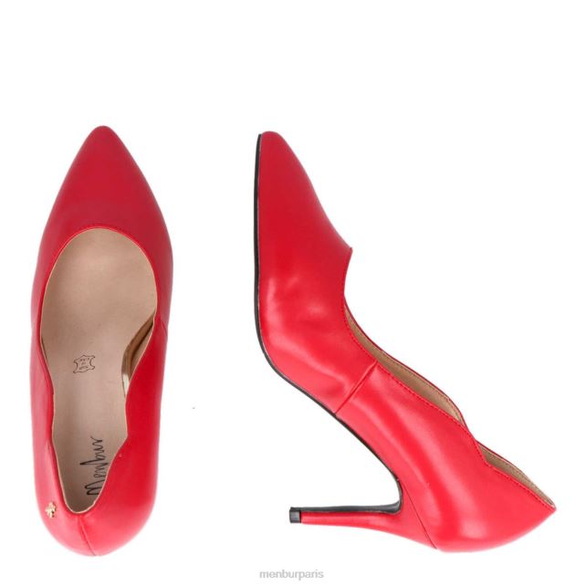 Menbur femmes tanaunelle DVZ862130 talons moyens et bas rouge