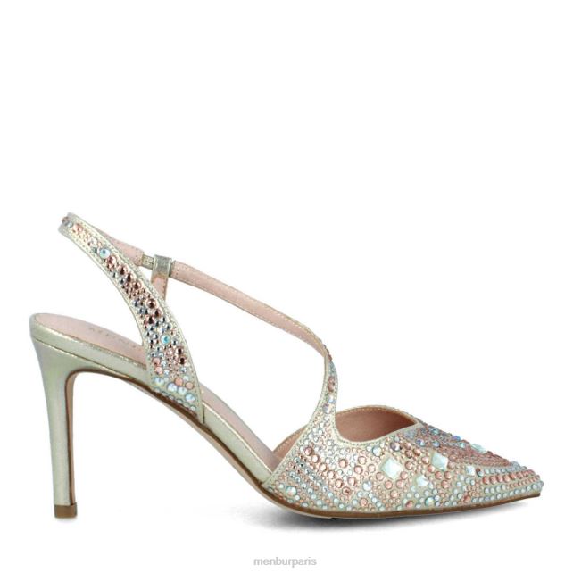 Menbur femmes tarantasque DVZ861707 talons moyens et bas or