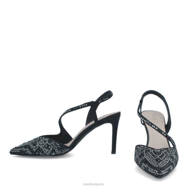 Menbur femmes tarantasque DVZ865829 talons moyens et bas noir
