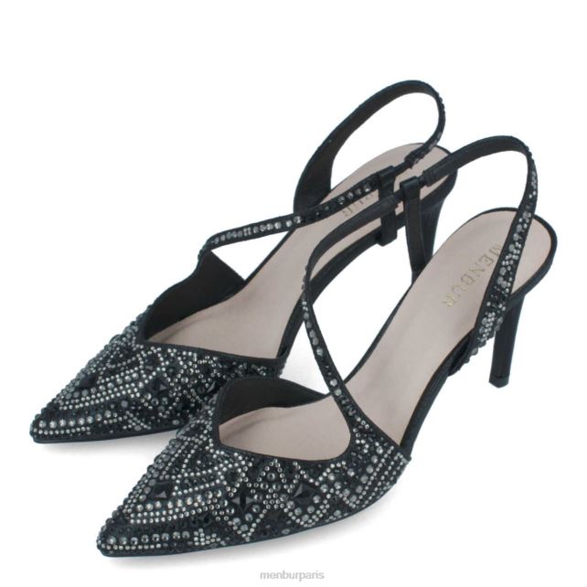 Menbur femmes tarantasque DVZ865829 talons moyens et bas noir