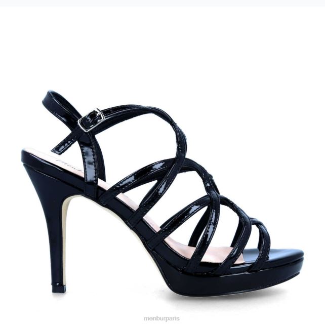 Menbur femmes tarsie DVZ861903 talons moyens et bas noir