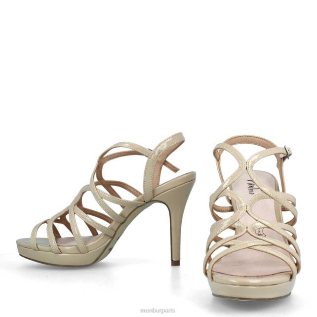 Menbur femmes tarsie DVZ861942 talons moyens et bas beige