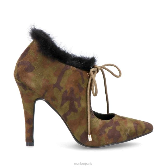 Menbur femmes taurano DVZ862202 talons moyens et bas vert