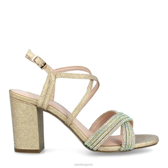 Menbur femmes torinois DVZ861735 talons moyens et bas beige