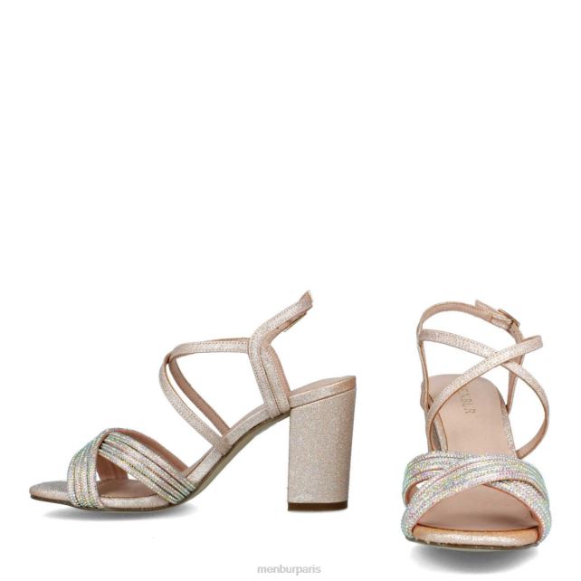 Menbur femmes torinois DVZ865891 talons moyens et bas maquillage rose