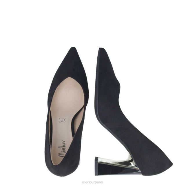 Menbur femmes trémolite DVZ861621 talons moyens et bas noir