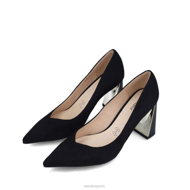 Menbur femmes trémolite DVZ861621 talons moyens et bas noir