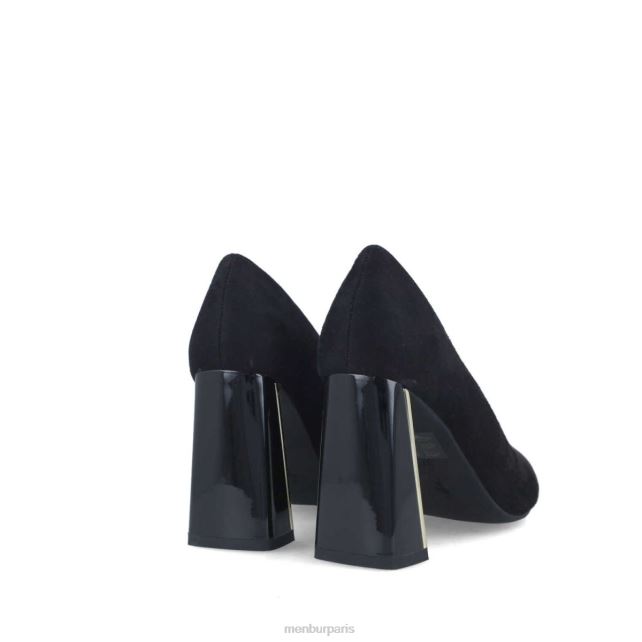 Menbur femmes trémolite DVZ861621 talons moyens et bas noir