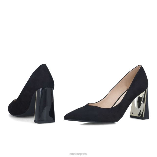 Menbur femmes trémolite DVZ861621 talons moyens et bas noir