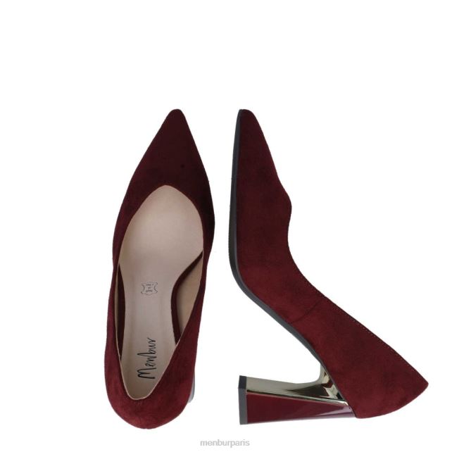 Menbur femmes trémolite DVZ865594 talons moyens et bas rouge