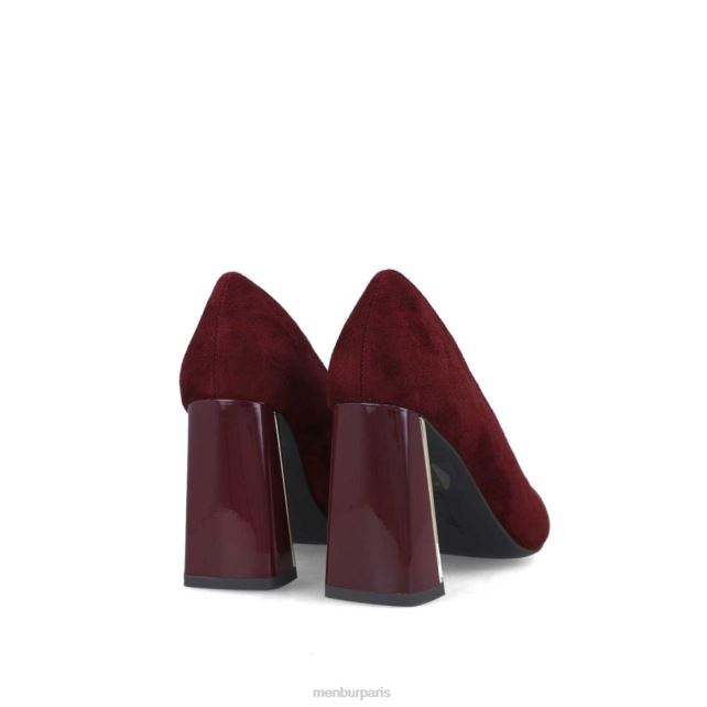 Menbur femmes trémolite DVZ865594 talons moyens et bas rouge