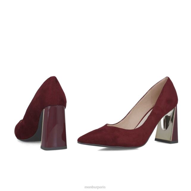 Menbur femmes trémolite DVZ865594 talons moyens et bas rouge