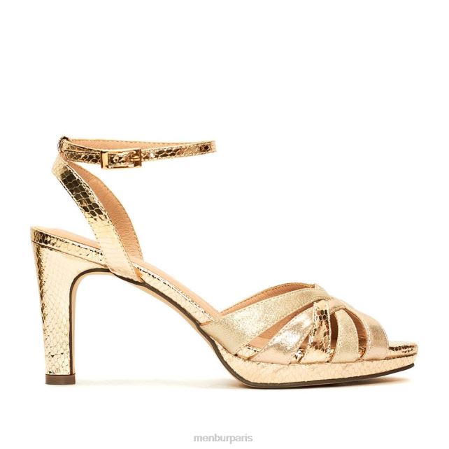 Menbur femmes travo DVZ861950 talons moyens et bas or