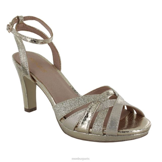 Menbur femmes travo DVZ861950 talons moyens et bas or