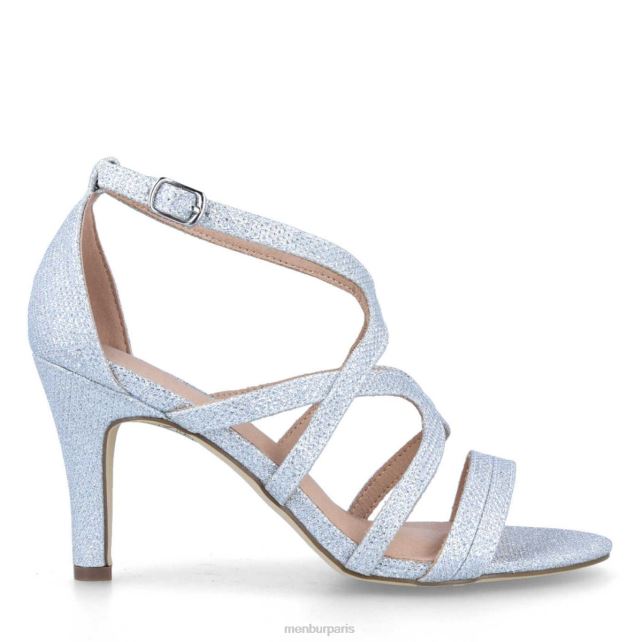 Menbur femmes treménico DVZ861908 talons moyens et bas argent