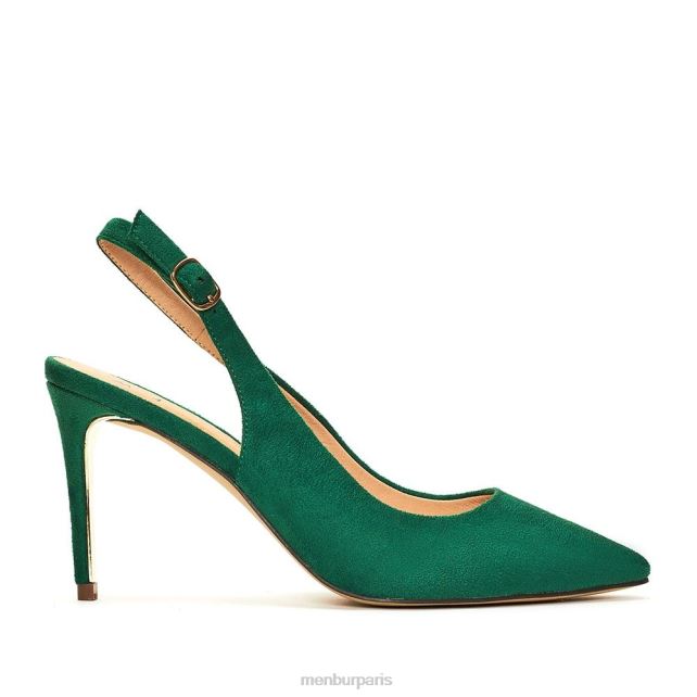 Menbur femmes troïne DVZ861965 talons moyens et bas vert
