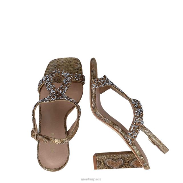 Menbur femmes uranie DVZ865802 talons moyens et bas bronze