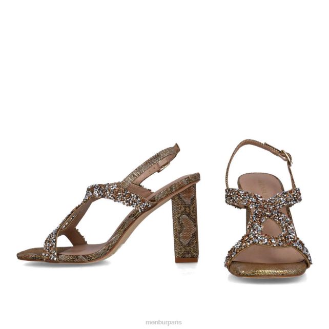 Menbur femmes uranie DVZ865802 talons moyens et bas bronze