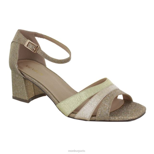 Menbur femmes vaccin DVZ861910 talons moyens et bas beige