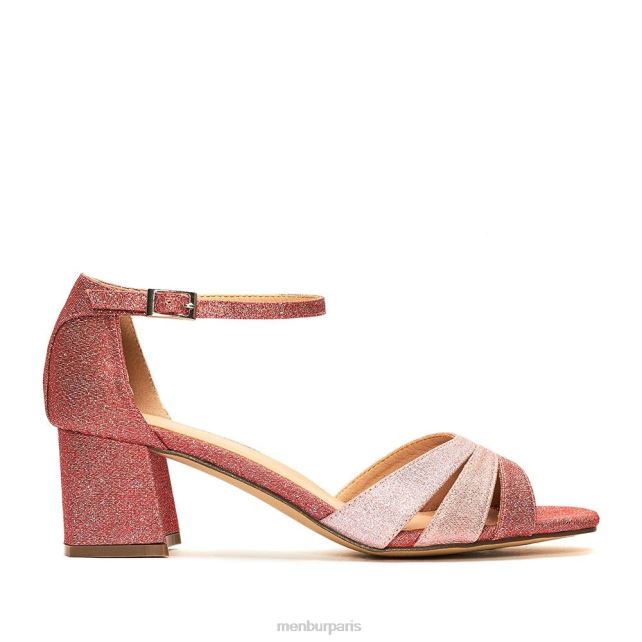 Menbur femmes vaccin DVZ861954 talons moyens et bas corail