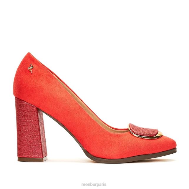 Menbur femmes valcava DVZ861971 talons moyens et bas corail