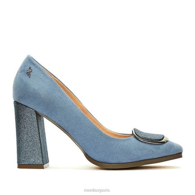 Menbur femmes valcava DVZ861972 talons moyens et bas bleu moyen