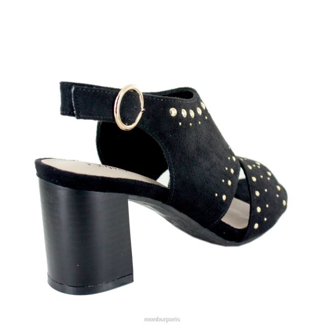 Menbur femmes valcera DVZ861967 talons moyens et bas noir