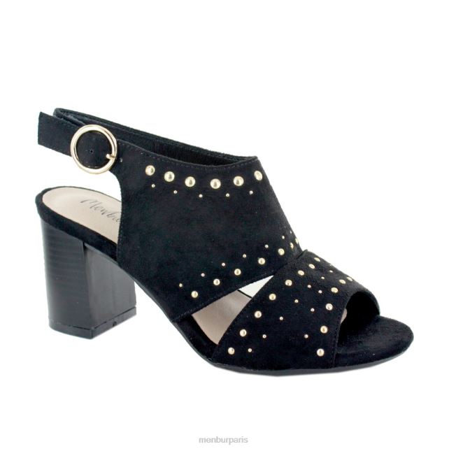 Menbur femmes valcera DVZ861967 talons moyens et bas noir