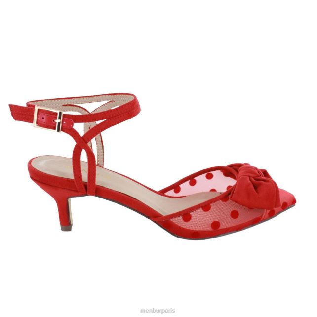 Menbur femmes vaprio DVZ861987 talons moyens et bas rouge
