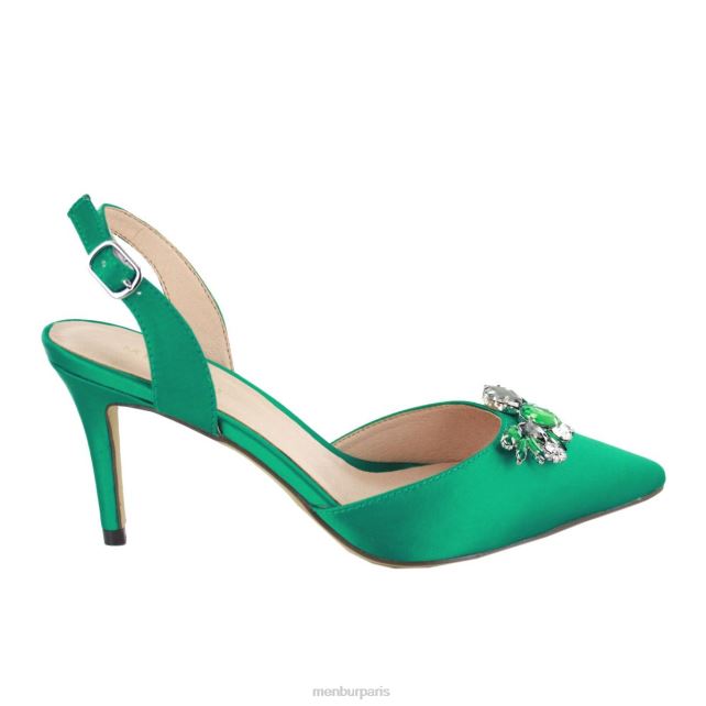 Menbur femmes varon DVZ861920 talons moyens et bas vert